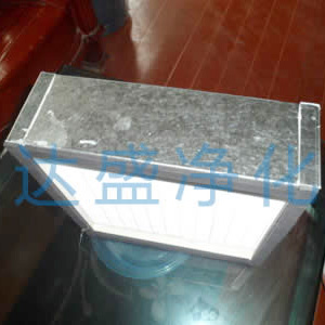 鍍鋅框無(wú)隔板過(guò)濾器